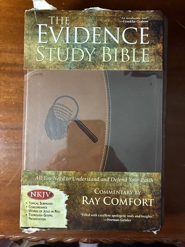 Evidence study bible nkjv - evidence,