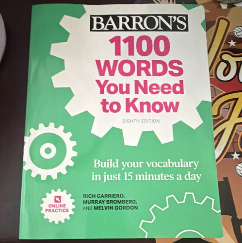 Barron 1100 words you need - 1100,